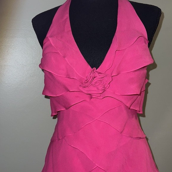 Hot pink, formal dress, party dress, cocktail dress - Picture 2 of 5
